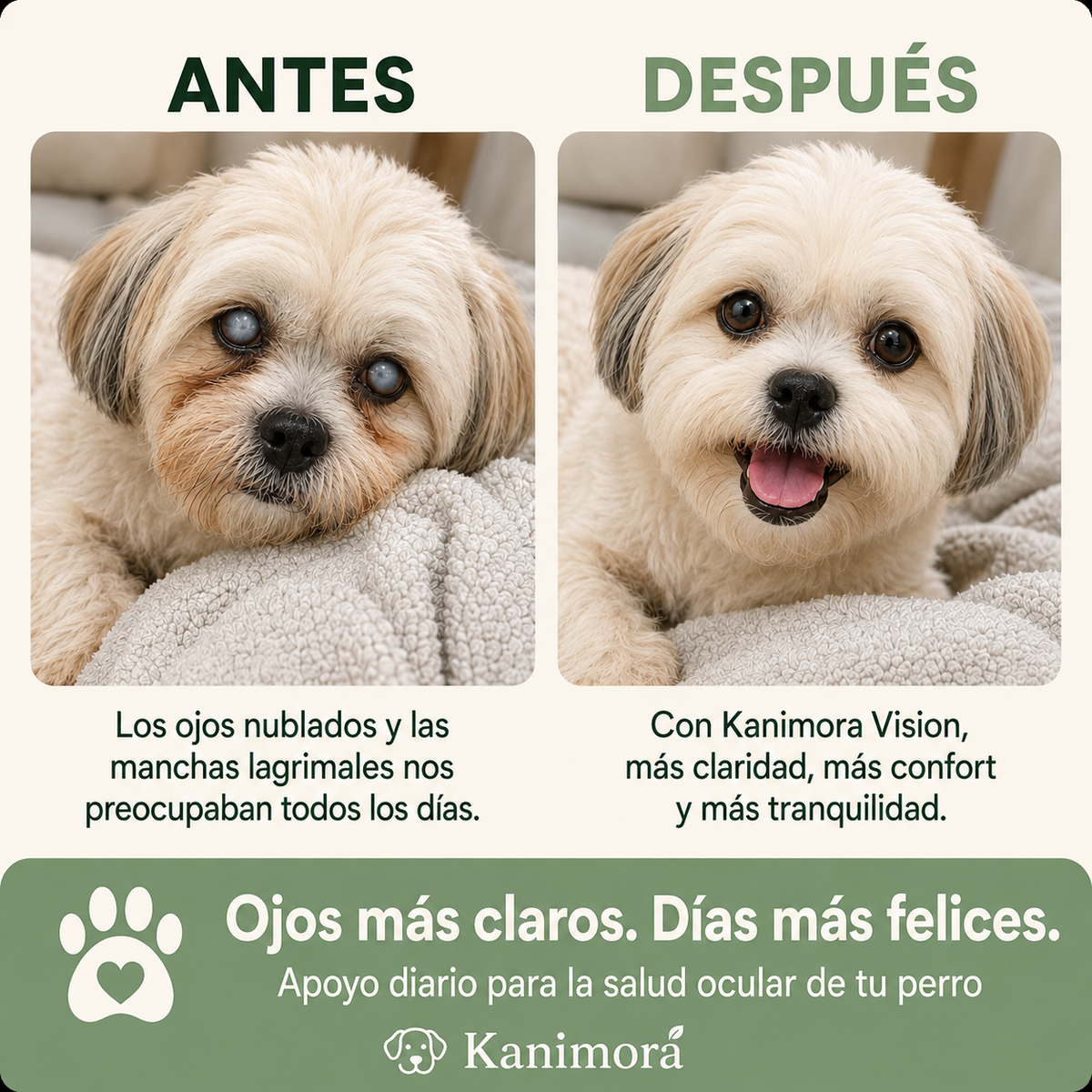 Ayude a su perro a ver con claridad de nuevo