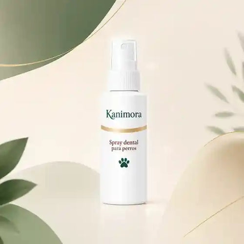 Presentación premium del spray dental Kanimora